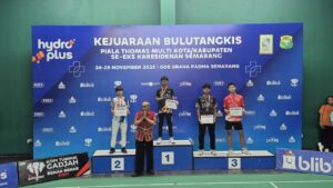 PRESTASI GEMILANG MURID SMA PL DON BOSKO DALAM KEJUARAAN BULUTANGKIS PIALA THOMAS MULTI KOTA/KABUPATEN SE-EKS KARESIDENAN SEMARANG 24-29 NOVEMBER 2025